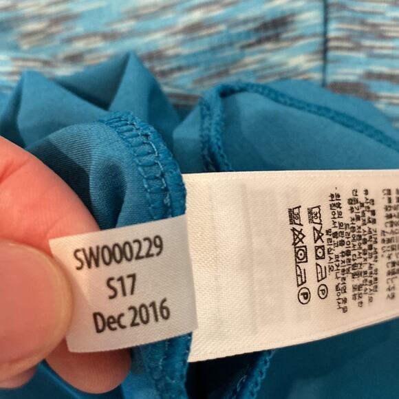 NWOT Smartwool Willow Glacier Blue Merino Wool Dress S - Picture 11 of 13